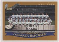 Colorado Rockies Team [EX to NM]