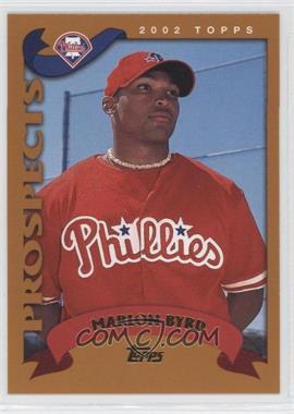 2002 Topps - [Base] #311 - Marlon Byrd