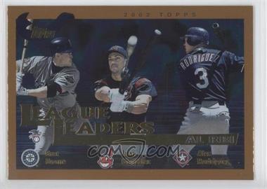 2002 Topps - [Base] #340 - Juan Gonzalez, Alex Rodriguez, Bret Boone