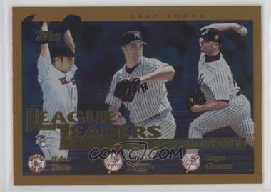 2002 Topps - [Base] #342 - Hideo Nomo, Mike Mussina, Roger Clemens