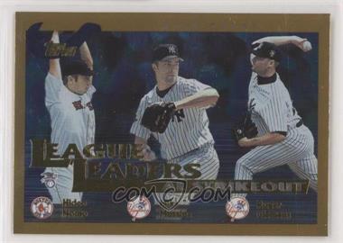 2002 Topps - [Base] #342 - Hideo Nomo, Mike Mussina, Roger Clemens