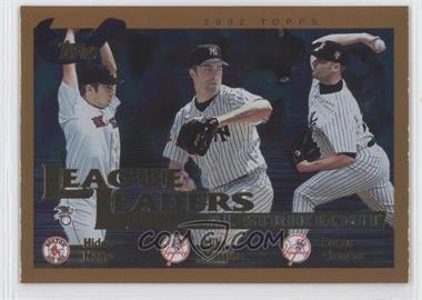 2002 Topps - [Base] #342 - Hideo Nomo, Mike Mussina, Roger Clemens