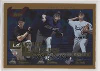 Randy Johnson, Curt Schilling, Chan Ho Park [EX to NM]