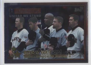 2002 Topps - [Base] #364 - America United We Stand - Astros vs. Giants