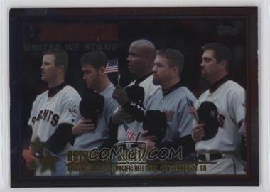 2002 Topps - [Base] #364 - America United We Stand - Astros vs. Giants