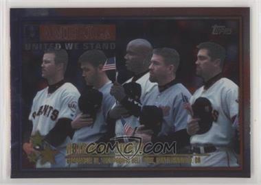 2002 Topps - [Base] #364 - America United We Stand - Astros vs. Giants
