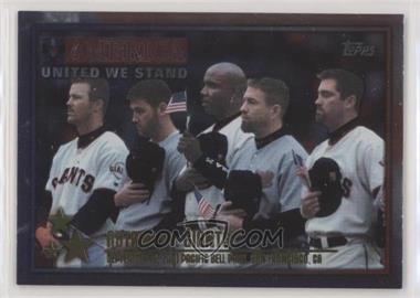 2002 Topps - [Base] #364 - America United We Stand - Astros vs. Giants