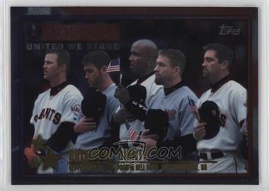2002 Topps - [Base] #364 - America United We Stand - Astros vs. Giants