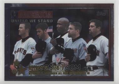 2002 Topps - [Base] #364 - America United We Stand - Astros vs. Giants