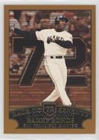 Barry Bonds (Race to Seventy Home Run #72) [EX to NM]