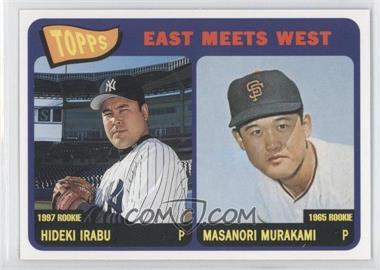 2002 Topps - East Meets West #EW-HI - Hideki Irabu, Masanori Murakami