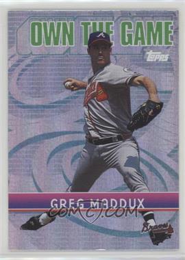 2002 Topps - Own the Game #OG23 - Greg Maddux