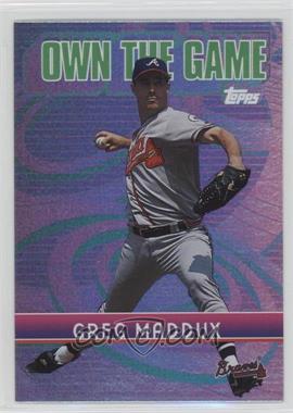 2002 Topps - Own the Game #OG23 - Greg Maddux