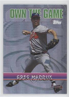 2002 Topps - Own the Game #OG23 - Greg Maddux