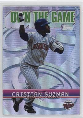 2002 Topps - Own the Game #OG8 - Cristian Guzman
