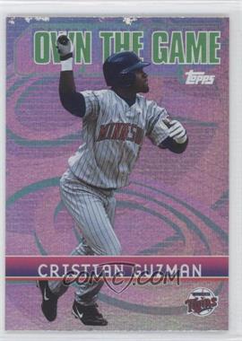 2002 Topps - Own the Game #OG8 - Cristian Guzman