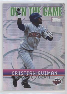2002 Topps - Own the Game #OG8 - Cristian Guzman