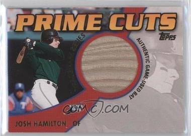 2002 Topps - Prime Cuts Relics - Trademarks #PCT-JH - Josh Hamilton /100