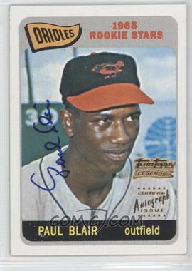 2002 Topps - Team Topps Legends Autographs #TT-PB - Paul Blair