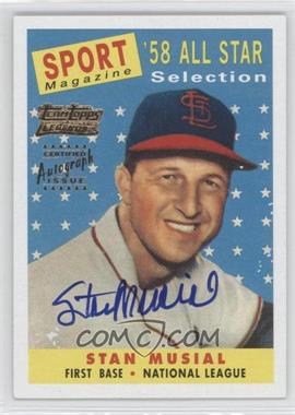 2002 Topps - Team Topps Legends Autographs #TT-SM - Stan Musial