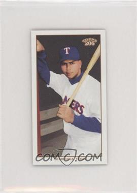 2002 Topps 206 - [Base] - Mini Bazooka Back #221.2 - Alex Rodriguez (White Jersey, Dugout Background) /30