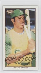 2002 Topps 206 - [Base] - Mini Black Piedmont Back #292.2 - Reggie Jackson (Yellow Jersey, Athletics)