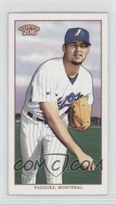 2002 Topps 206 - [Base] - Mini Black Polar Bear Back #181 - Javier Vazquez