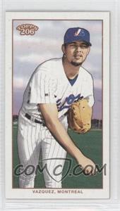 2002 Topps 206 - [Base] - Mini Black Polar Bear Back #181 - Javier Vazquez