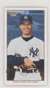 2002 Topps 206 - [Base] - Mini Black Polar Bear Back #215.1 - Mariano Rivera (Standing, Portrait)