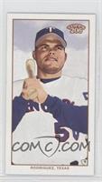 Ivan Rodriguez (White Uniform, Bat on Shoulder) [Noted]