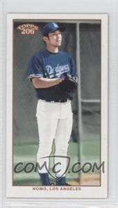 2002 Topps 206 - [Base] - Mini Black Tolstoi Back #66 - Hideo Nomo