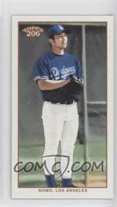 2002 Topps 206 - [Base] - Mini Black Tolstoi Back #66 - Hideo Nomo