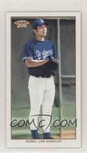 2002 Topps 206 - [Base] - Mini Black Tolstoi Back #66 - Hideo Nomo