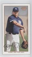 Jason Giambi (Blue Jersey, Throwing)