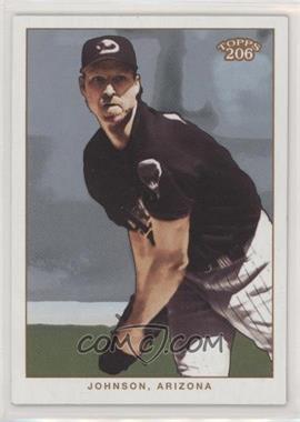 2002 Topps 206 - [Base] #195.1 - Randy Johnson (Black Jersey)