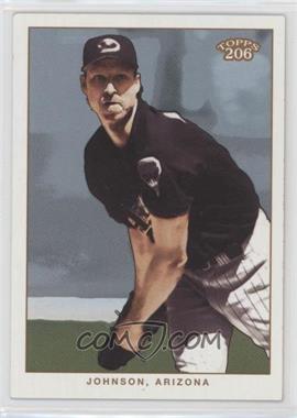 2002 Topps 206 - [Base] #195.1 - Randy Johnson (Black Jersey)