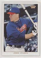 Chipper Jones (Blue Jersey, Batting) [EX to NM]