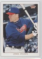 Chipper Jones (Blue Jersey, Batting)