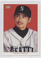 Ichiro (White Jersey, Red Background)
