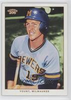 Robin Yount (Blue Jersey, Batting Cap) [Noted]