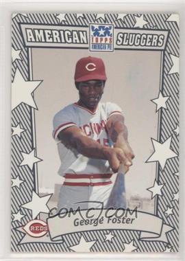 2002 Topps American Pie - American Sluggers - Silver #AS-GF - George Foster