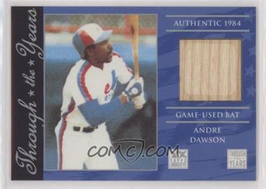 2002 Topps American Pie - Through the Years Relics #TTY-AD - Andre Dawson