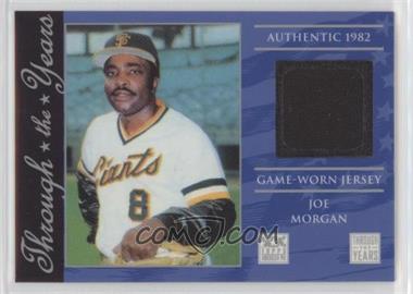 2002 Topps American Pie - Through the Years Relics #TTY-JM - Joe Morgan