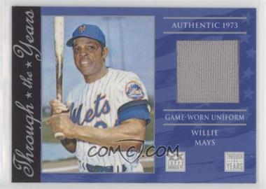 2002 Topps American Pie - Through the Years Relics #TTY-WM - Willie Mays