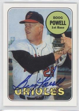 2002 Topps Archives - Autographs #TAA-BPO - Boog Powell