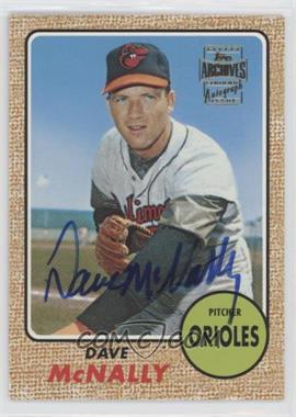 2002 Topps Archives - Autographs #TAA-DM - Dave McNally