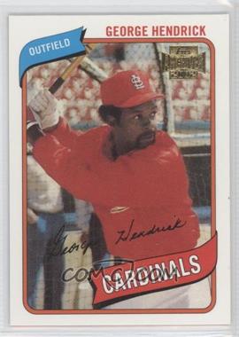 2002 Topps Archives - [Base] #53 - George Hendrick