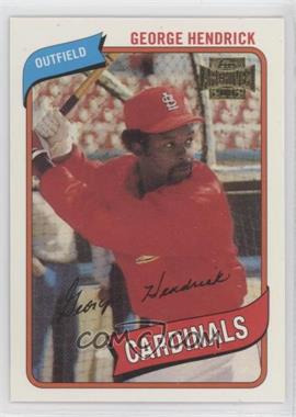 2002 Topps Archives - [Base] #53 - George Hendrick