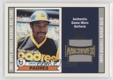 2002 Topps Archives - Uniform Relics #TUR-DW - Dave Winfield