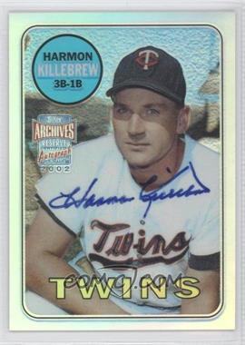 2002 Topps Archives Reserve - Autographs #TRA-HK - Harmon Killebrew